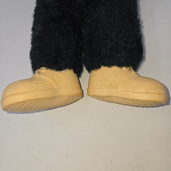 Vintage Zippy Monkey Mr Bim Zip Plush Banana Toy Rubber Face Doll 16" - Picture 11 of 16